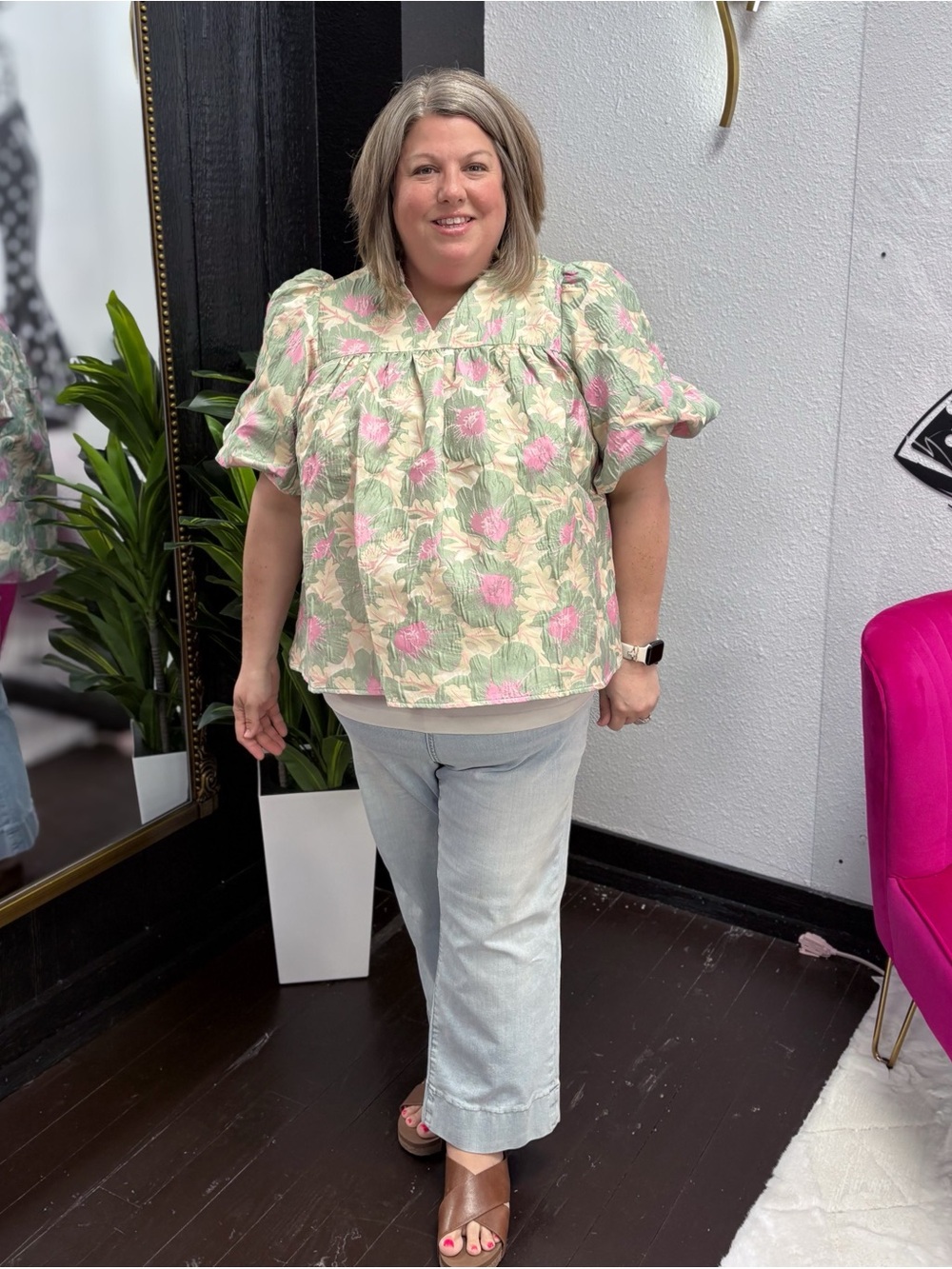 The Sweet Bloom Babydoll Top